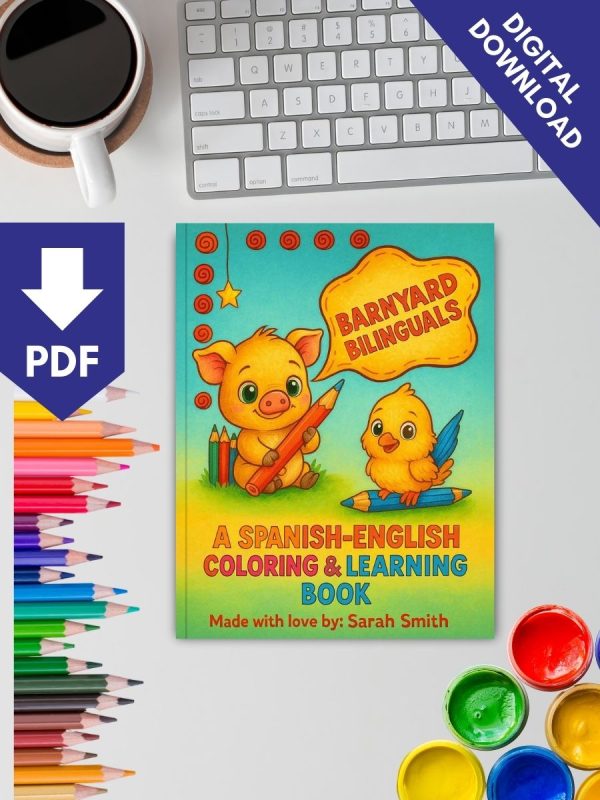 Barnyard Bilinguals Coloring and Learning Book – Bild 2