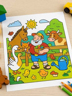 Tiere auf dem Bauernhof