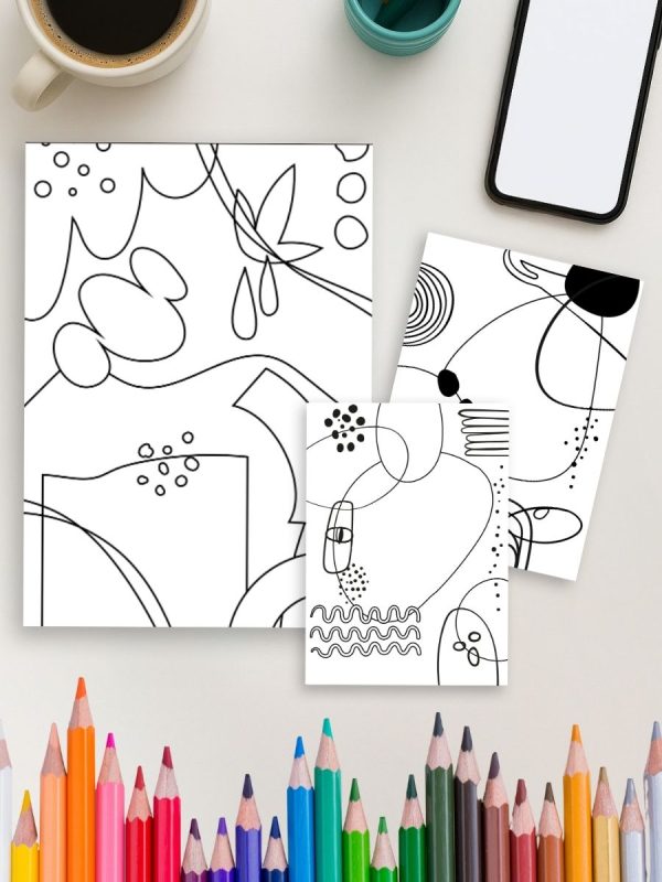 Boho Minimal – 110 Clean & Stylish Coloring Pages – Bild 4