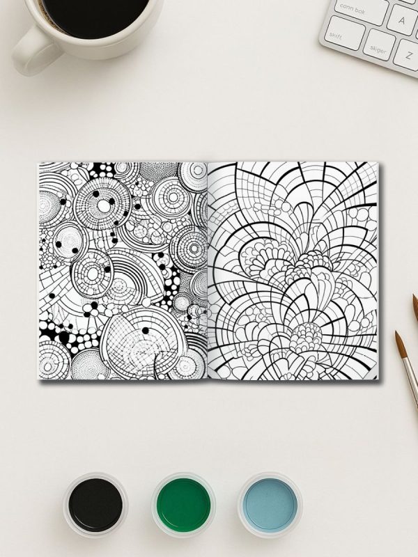 Geo Zen – 70 Geometric Coloring Designs – Bild 3