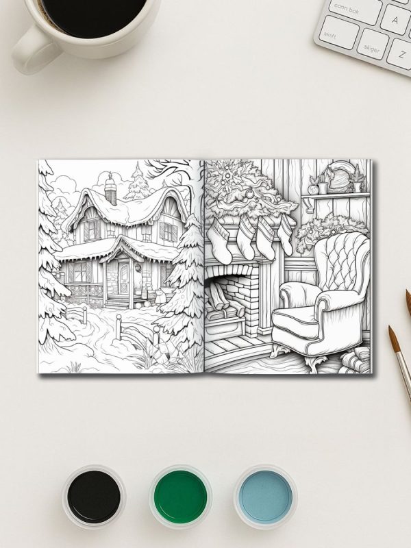 Cozy Christmas – 50 Holiday Celebration Pages – Bild 3