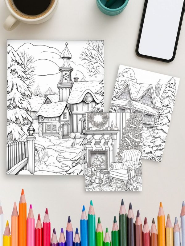 Cozy Christmas – 50 Holiday Celebration Pages – Bild 4