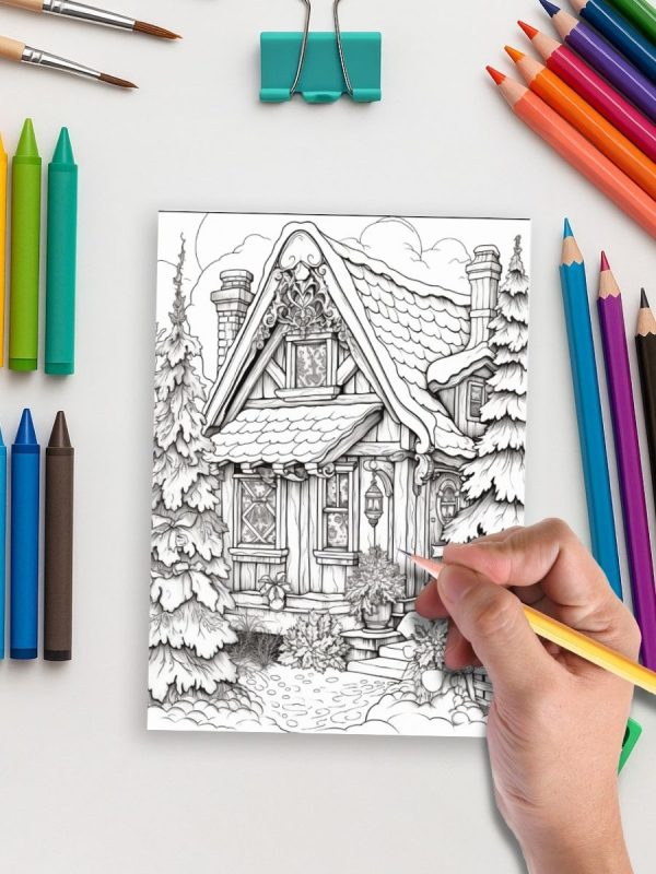 Cozy Christmas – 50 Holiday Celebration Pages – Bild 5