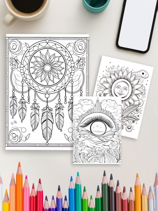 Boho Expressions – 47 Whimsical Art Pages – Bild 4
