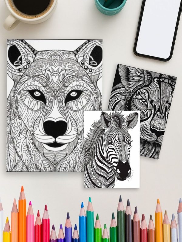Mandala Animal Spirits – 50 Decorative Animal Pages – Bild 4