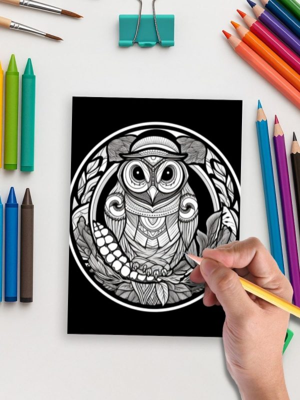 Mandala Animal Spirits – 50 Decorative Animal Pages – Bild 5