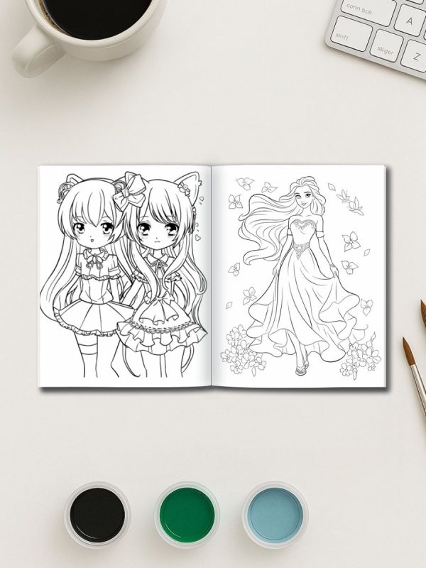 Princess Power – 500 Girls & Teens Coloring Pages – Bild 3