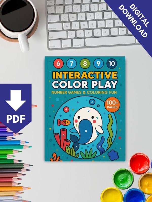 Interactive Color Play – Number Games & Activities to Color – Bild 2