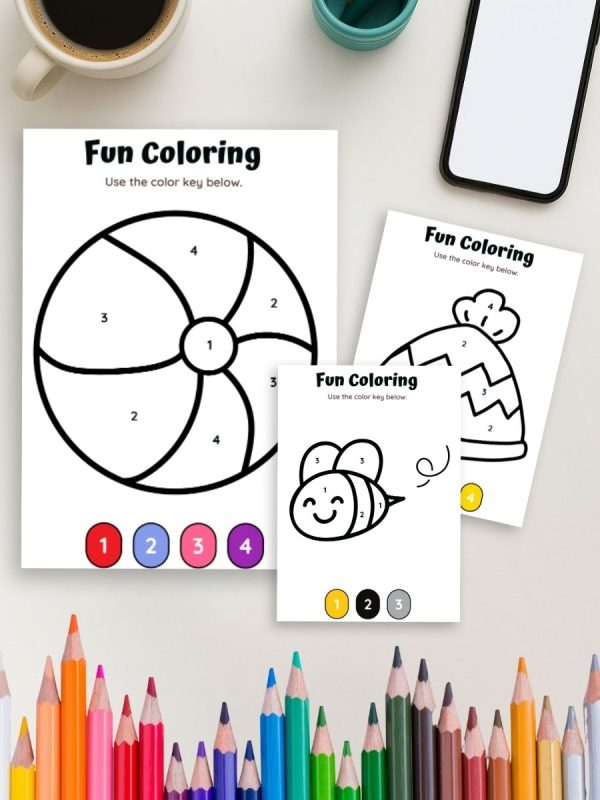 Interactive Color Play – Number Games & Activities to Color – Bild 4
