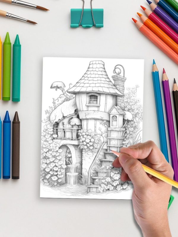 Wishes & Wells – 50 Magical Wishing Well Pages – Bild 5