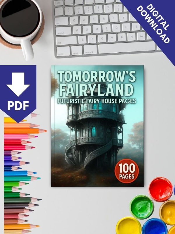 Tomorrow’s Fairyland – 100 Futuristic Fairy House Pages – Bild 2