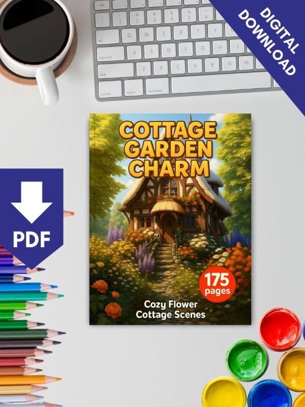 Cottage Garden Charm – 175 Cozy Flower Cottage Scenes – Bild 2