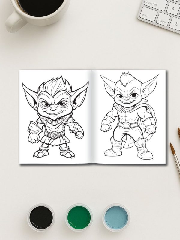 Goblins & Giggles – 50 Mischievous Pages for Kids – Bild 3