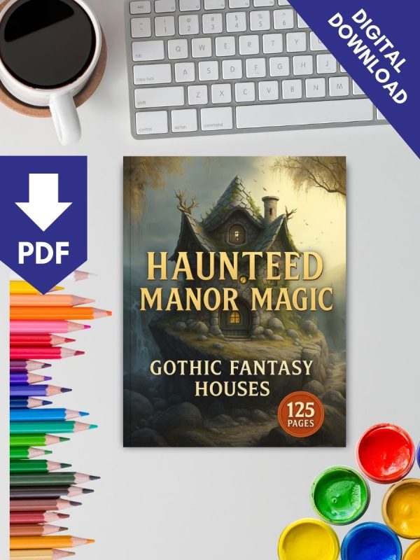 Haunted Manor Magic – 125 Gothic Fantasy Houses – Bild 2