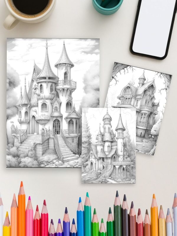 Haunted Manor Magic – 125 Gothic Fantasy Houses – Bild 4