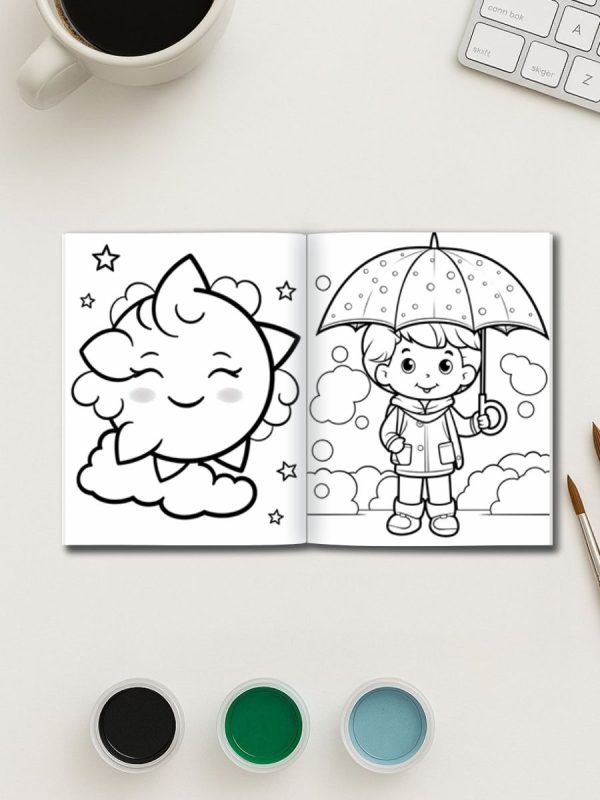 Weather Wonders – 200 Weather & Season-Themed Coloring Pages – Bild 3