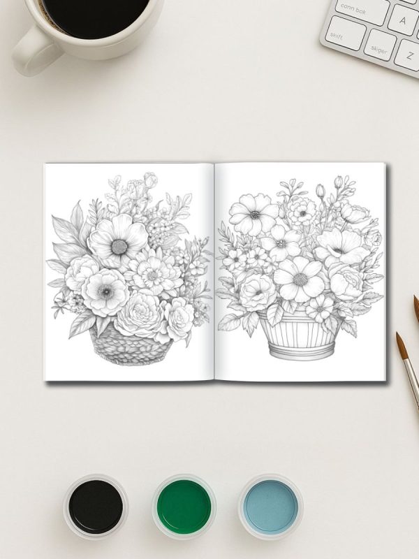 Blooming Grace – 75 Peonies, Magnolias & Basket Designs – Bild 3