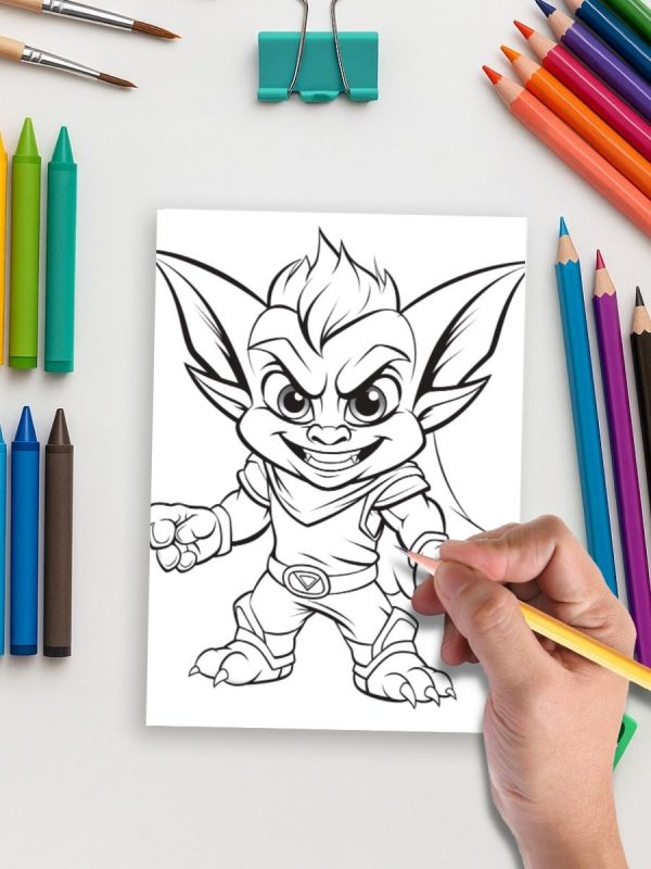 Goblins & Giggles – 50 Mischievous Pages for Kids – Bild 5