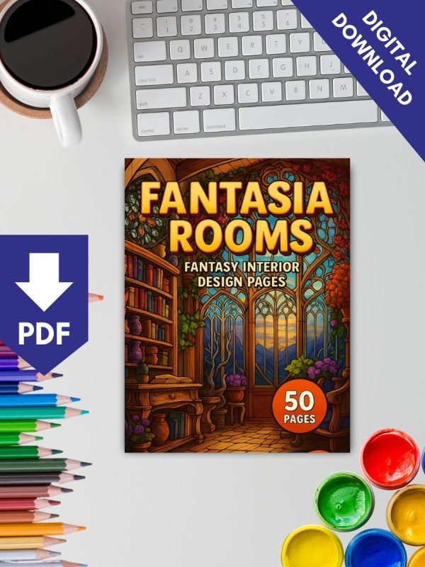 Fantasia Rooms – 50 Fantasy Interior Design Pages – Bild 2