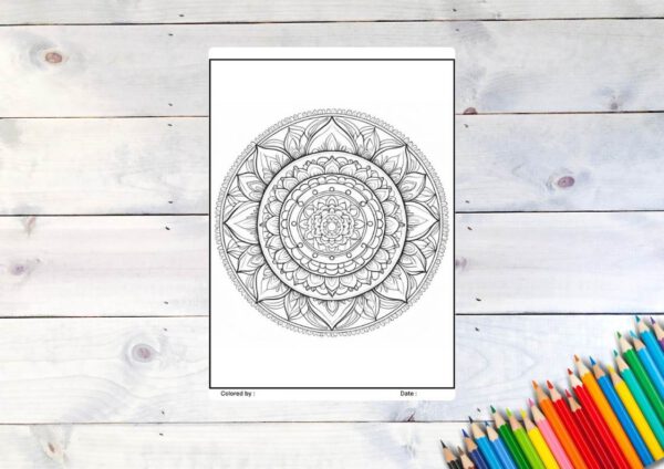 Relaxing Mandalas – Bild 2