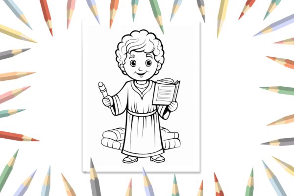 120 Bibel-Malseiten für Kids – Bild 2