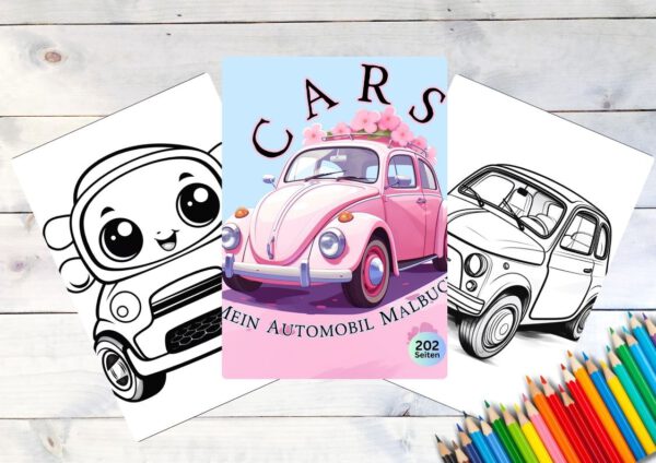 Cars - Mein Automobil Malbuch – Bild 3