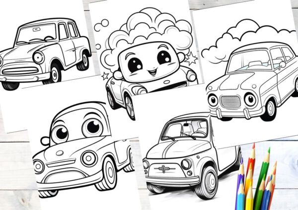 Cars - Mein Automobil Malbuch – Bild 4