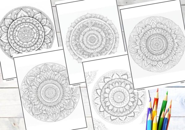 Relaxing Mandalas – Bild 4