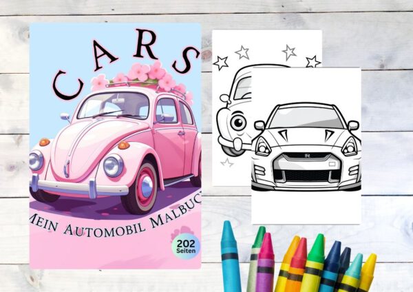Cars - Mein Automobil Malbuch – Bild 5